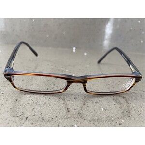 TAKUMI T9658 FRAMES ONLY EYEGLASSES 52-17-140 15 Eyewear brown rectangle
